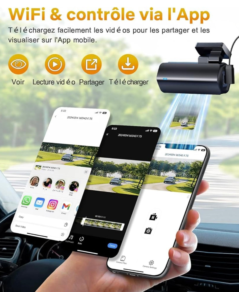 DashCam 4K Wifi
