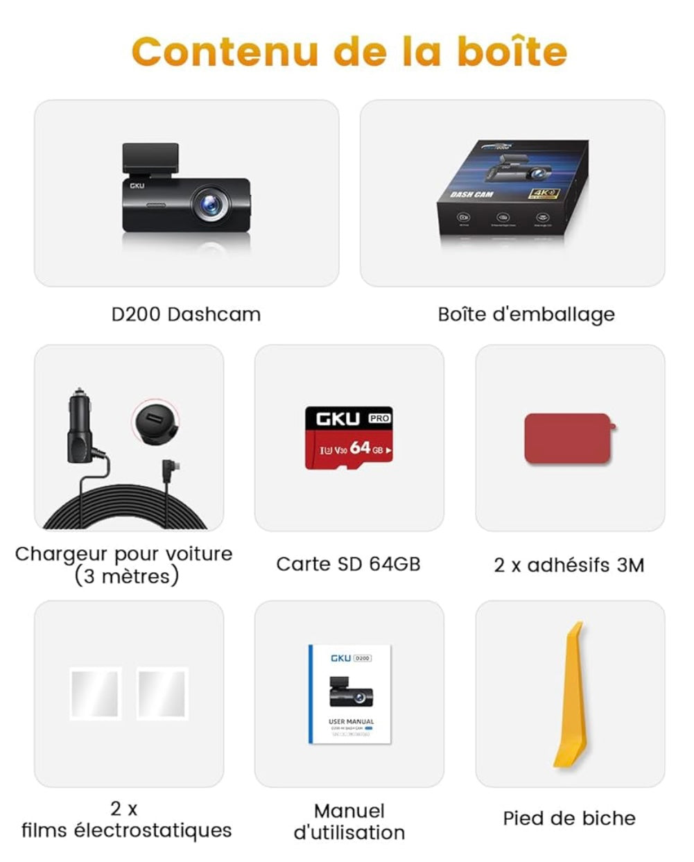 DashCam 4K Wifi