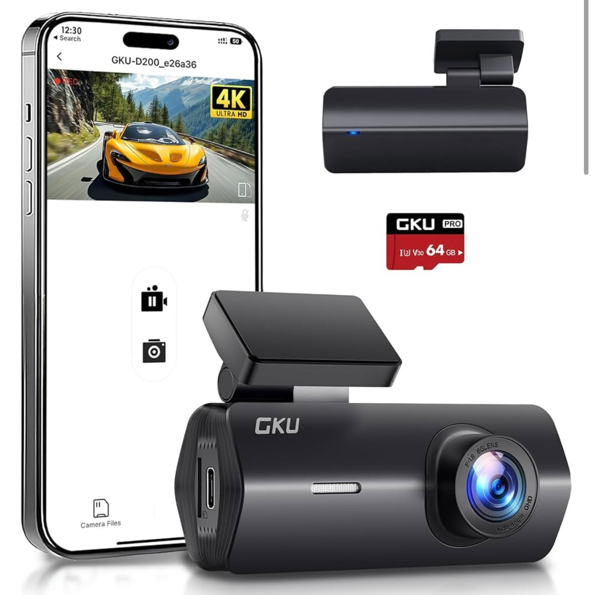 DashCam 4K Wifi