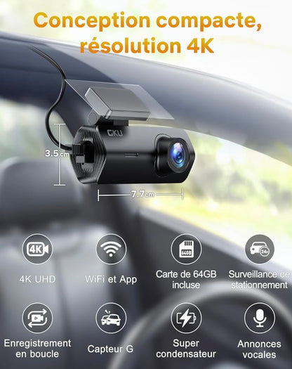 DashCam 4K Wifi